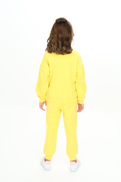 Toontoy Κοριτσίστικο κοστούμι φόρμας με κέντημα με κοχύλια