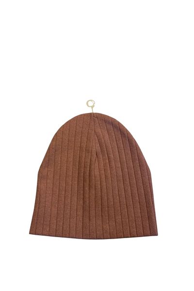 AYGÜN Unisex Plain Striped and Ribbed Beret
