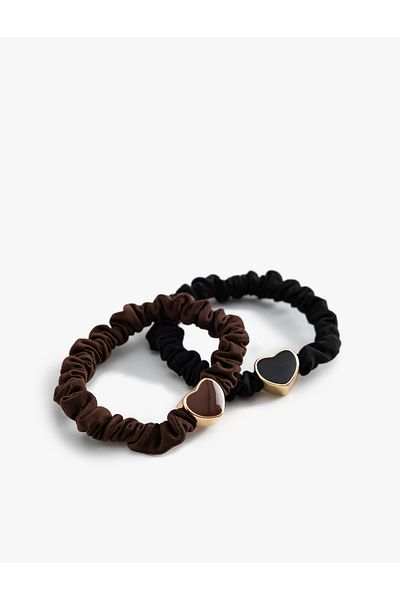 Koton Heart Rubber Buckle Set