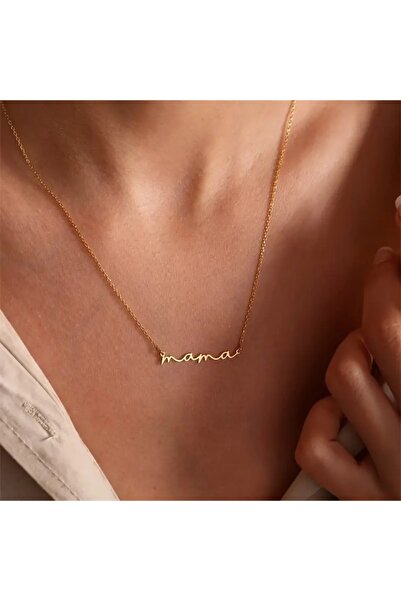 MAF Atölye Şık Mini 'Mama' Harf Kolye