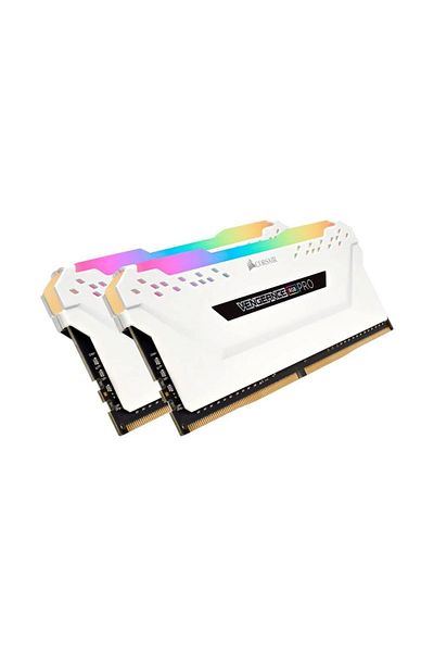Corsair Cmw16gx4m2c3200c16w 16gb (2X8GB) Vengeance Rgb Pro White 3200mhz Cl16 Ddr4 Dual Kit Ram