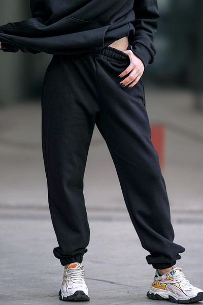 BayBayan Γυναικείο Φούτερ Jogger με ψηλή μέση με πίσω τσέπη