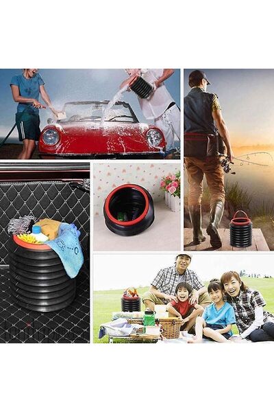 MAİN SHOP Katlanır Akordiyon Balık Kovası