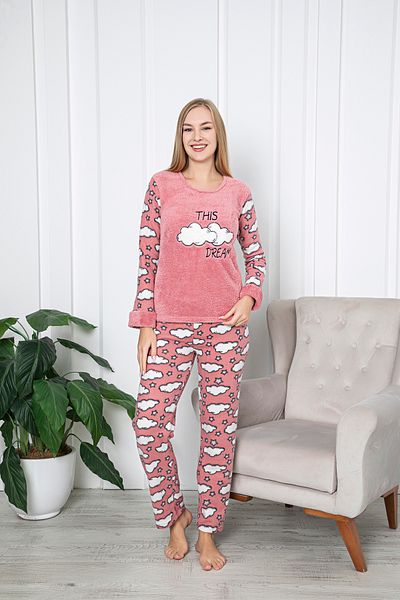 ROMEO LİFE 8039 Winter Fleece Pjama Suit