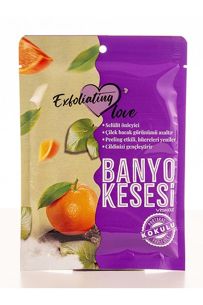 EXFOLIATING LOVE 100% Viscous - Oily, Skin Orange Scented and Thick Cut Goose