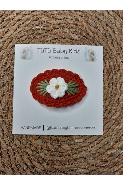 Accessories Daisy Sole Baby Buckle - Baby Girl with Less Hair and Snap Fastener (Single)