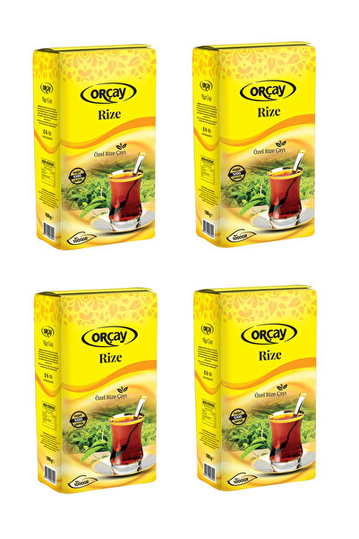 ORÇAY Orçay Rize Çayı 1000 Gr X 4 Adet