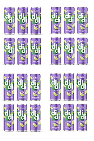 DİDİ Didi Bergamot Aromalı Soğuk Çay 330 Ml X 24 Adet