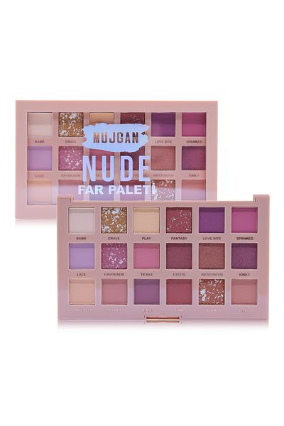 MUJGAN Hudamoji Nude 18-Piece Eyeshadow Palette