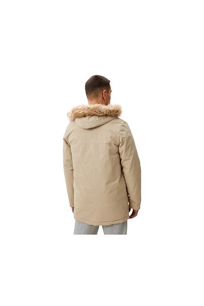 adidas Paveric Fur Par Men's Casual Coat Ix8886 Cream