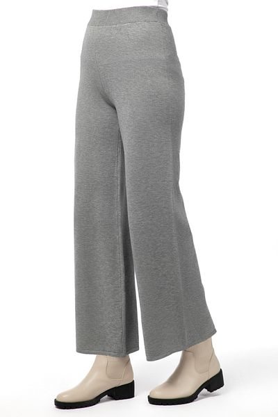 RİNA Preppy Sports Pant_XL_Gray