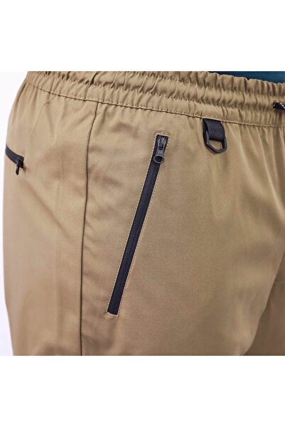 Giordano Men's G-Motion Polyester Plain Weave Mid Rise Regular Tapered Fit Elastic Waist Jogger