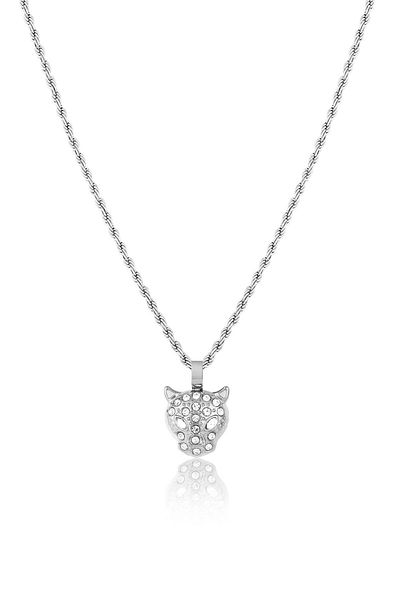Daniel Klein Mtk11349 Steel Silver Color Necklace