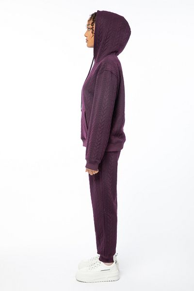 Blue Age Dystopian Street Jogger_M_Maroon