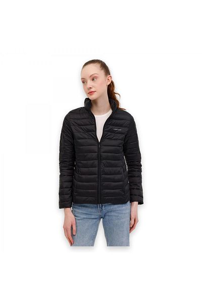 lumberjack 4W,Wb Padded 1Sn28 4Pr Παλτό Μαύρο Γυναικείο Παλτό