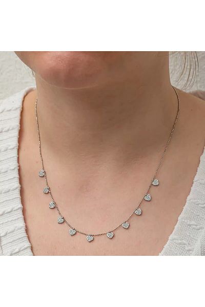 Skygo Lucky Women's Necklace - Silver Heart