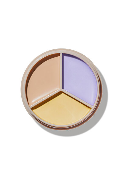 THE SAEM Cover Perfection Triple Pot 3'lü Kapatıcı Paleti - 04 Tone Up Beige (VİONİNE)