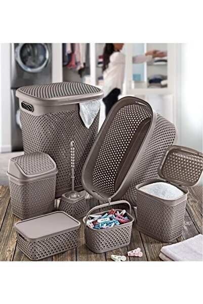 Genel Markalar Ssm Sesam Grup Katre Çeyiz Seti 7 Parça Terra Banyo Seti