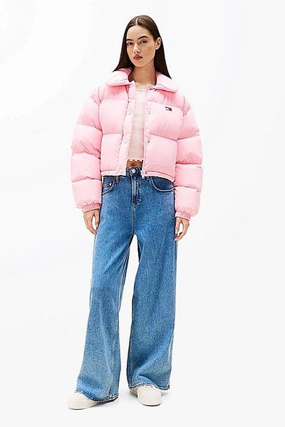Tommy Hilfiger Rosa Pufferjacke für Damen