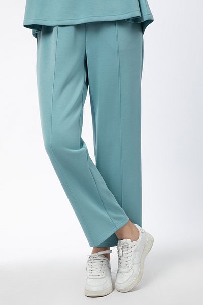 RİNA Basic Casual Pant_XL_Aqua