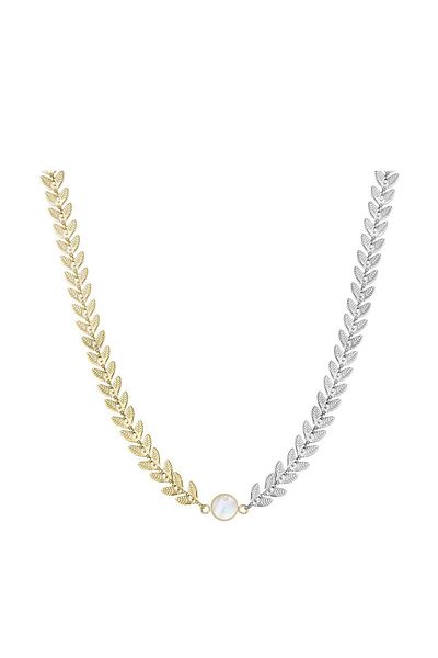 Daniel Klein Mtk11366 Steel Gold Color Necklace