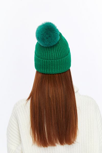 Aghilo Women's Pompom Wool Beret