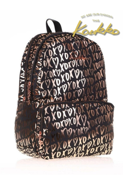 KAUKKO Üç Bölmeli Brokar Model Sırt Çantası