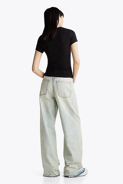 Tommy Hilfiger Tricou subțire Badge Ribbed