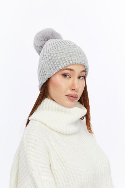 Aghilo Women's Pompom Wool Beret