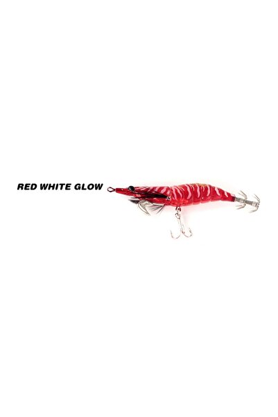 RYUJI LIVE SQUID 9CM 10,5GR Kalamar Zokası - RED WHITE GLOW