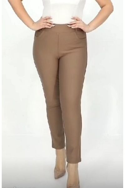 PARKDERİN Large Size Steel Fabric, Recovery, Cotton, Full Licra Pants