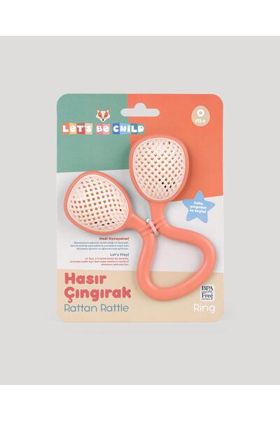 lets be child Ring Hasır Çıngırak Somon