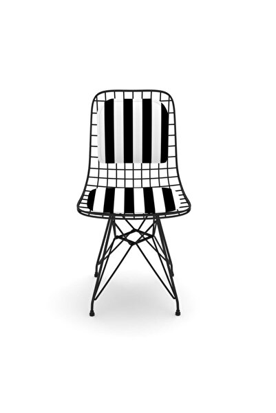 Kenzlife Knsz Kafes Tel Sandalyesi 1 Li Mazlum Syhtuan Sırtminderli Ofis Cafe...