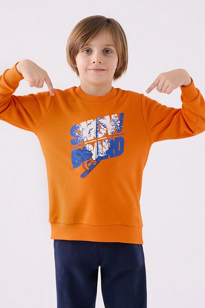 Rolypoly Boy's Yellow Tracksuit Set