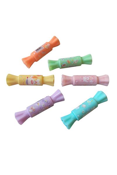 Hureggo Set of 6 Concept Candy Look Highlighter Pens