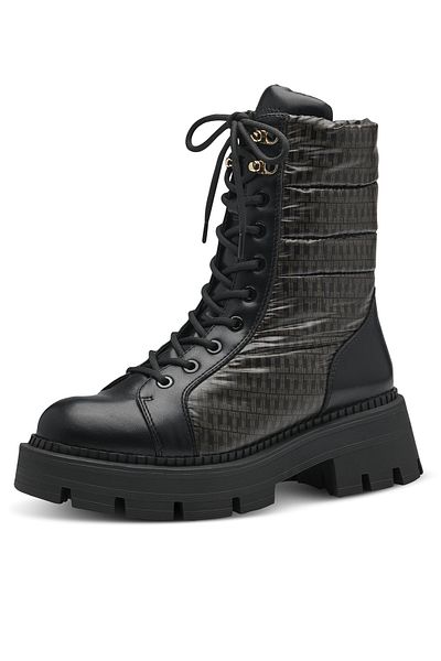 Tamaris Tamaris Black Booties Womens Shoes