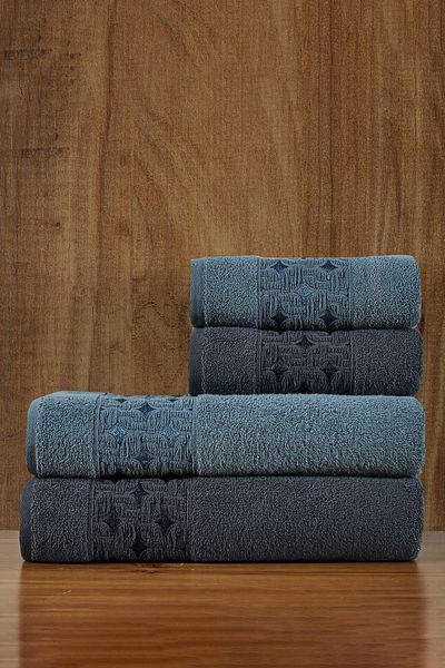 Soley Oppolo Extra Soft Cotton Eponge - Σετ πετσετών 4 τεμαχίων
