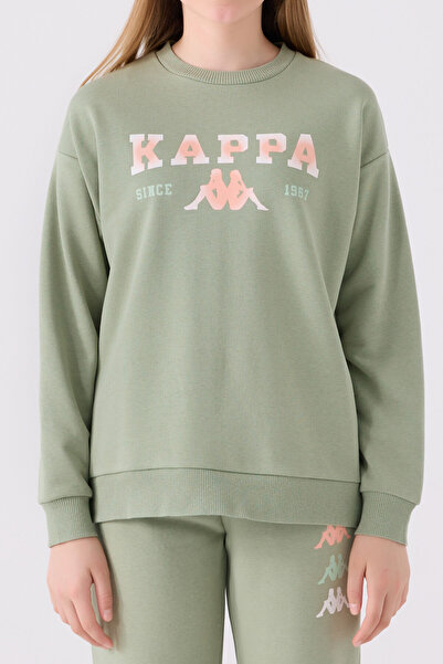 Kappa Παιδικό Φούτερ - Tea Green, Μοντέλο 361X16W