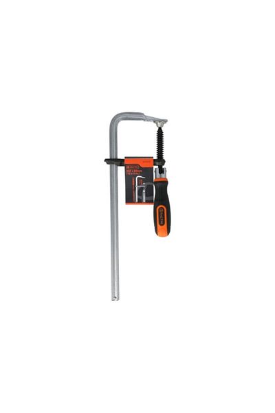 Tactix Corrosion-Resistant Clamp with Rubber Handle 300 x 80mm