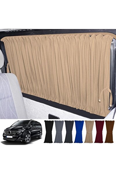 Oto Pandami Mercedes Vito W447 5 Glass 2014+ Συμβατό σετ κουρτινών αυτοκινήτο...
