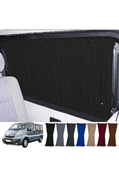 Oto Pandami Set de perdele auto Opel Vivaro A 2001-2014 compatibil cu șină ne...
