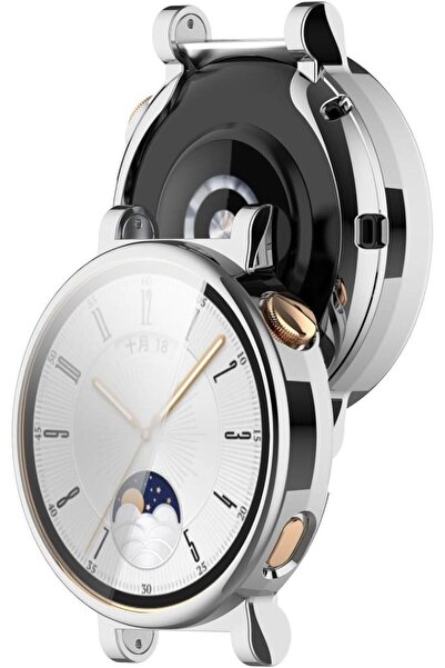 UnDePlus Huawei Watch GT 5 41mm Sert PC Kasa ve Ekran Koruyucu (42/46mm Uyuml...