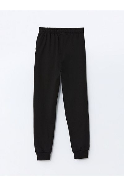 LC Waikiki Pantaloni de trening pentru fete cu imprimeu LCW cu talie elastică