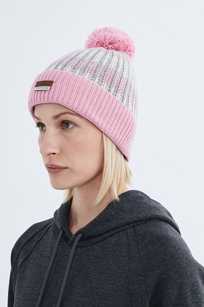 Nordbron Pink Knitwear Acrylic Pattern - Winter Ethner with Flexible and Pompom
