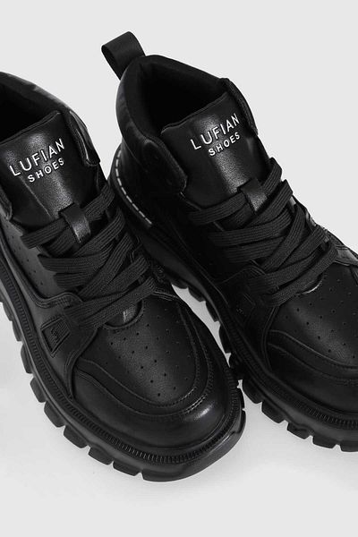 Lufian Tenis pentru bărbați Seth Black - confortabil și elegant