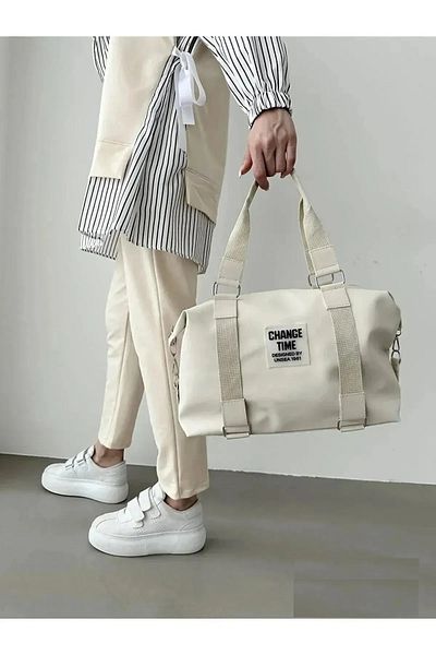 KOST Geantă de umăr Shopper cu centură sport pentru femei