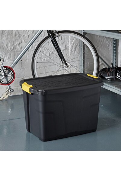 Strata Heavy Duty Stackable Storage Box with Lid 60 Liter