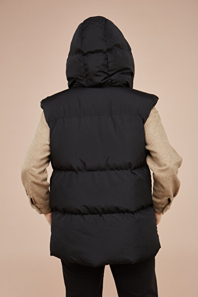 cottonage Vestă neagră de damă