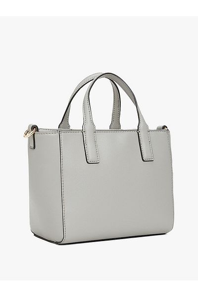 Tommy Hilfiger Szürke bőr válltáska - vastag pánt és logó részlet AW0AW16907-PRY