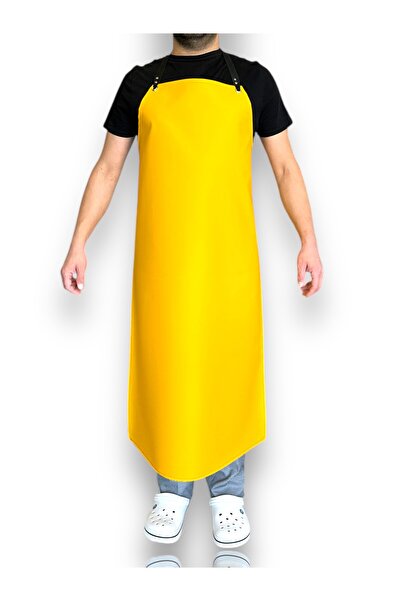 BEKİZ AŞÇI KEPLERİ Suni̇ Leather Waterproof Dishwasher Apron Durable Metal Apron Thick Marble Apron